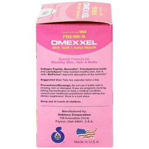 Thực phẩm bảo vệ sức khỏe Premium Omexxel Skin, Hair & Nails Health