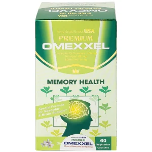 Viên uống Premium Omexxel Memory Health hỗ trợ tốt cho não bộ (60 viên)