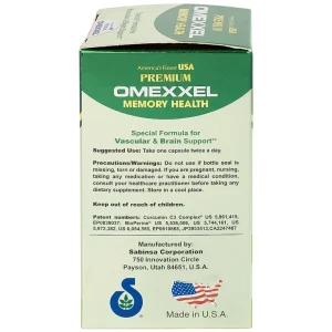 Viên uống Premium Omexxel Memory Health hỗ trợ tốt cho não bộ (60 viên)