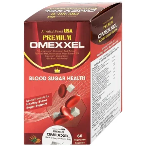 Viên uống Premium Omexxel Blood Sugar Health hỗ trợ ổn định đường huyết (60 viên)