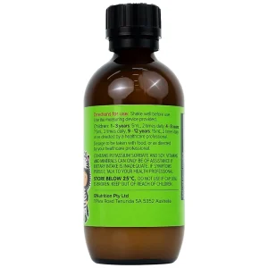 Siro Brauer Baby Kids Liquid Calcium With Magnesium And Zinc 200ml hỗ trợ xương, răng chắc khỏe