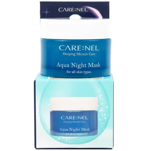 Mặt nạ ngủ mặt dạng gel Care:Nel Aqua Night Mask dưỡng ẩm cho da suốt 8 giờ (15ml)