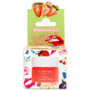 Mặt nạ ngủ môi Care:Nel Berry Lip Night Mask dưỡng ẩm, ngừa thâm dành cho môi phun xăm, nhạy cảm, môi trị liệu (5g)