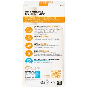 Sữa chống nắng La Roche-Posay Anthelios Uvmune 400 dành cho da dầu mụn (50ml)