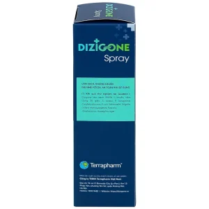 Xịt kháng khuẩn khử mùi Dizigone 100ml Terrapharm hỗ trợ vết thương mau lành