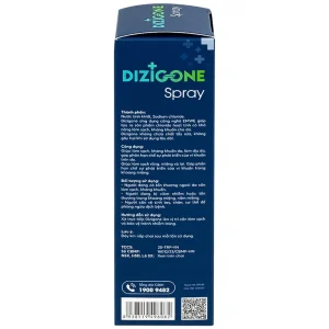 Xịt kháng khuẩn khử mùi Dizigone 100ml Terrapharm hỗ trợ vết thương mau lành