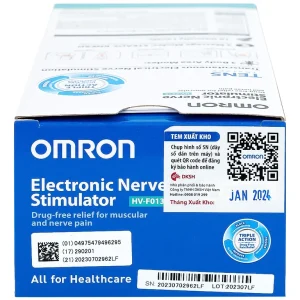 Máy xung điện trị liệu Omron HV-F013 giảm đau cơ và khớp