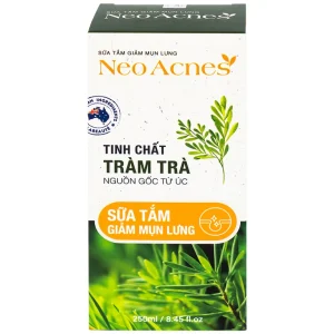 Sữa tắm giảm mụn lưng Neo Acnes tinh chất tràm trà (250ml)