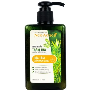 Sữa tắm giảm mụn lưng Neo Acnes tinh chất tràm trà (250ml)