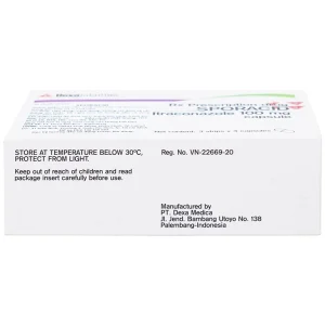 Thuốc Sporacid Itraconazole 100mg Dexa điều trị nấm candida âm hộ, âm đạo (3 vỉ x 4 viên)