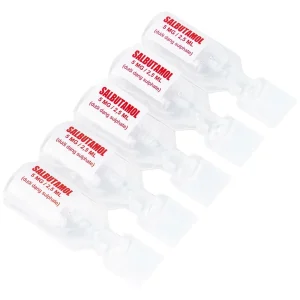 Thuốc Zensalbu 5mg CPC1HN kiểm soát co thắt phế quản mạn, điều trị hen nặng cấp tính (2 vỉ x 5 ống)