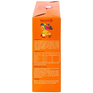 Nước yến sào cao cấp Nunest Kid Grow vị cam hỗ trợ phát triển hệ xương, tăng cường sức khỏe (6 lọ x 70ml)