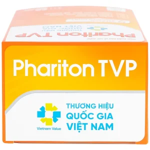 Viên uống Phariton TVPharma hỗ trỡ tăng cường sức khỏe, nâng cao sức đề kháng (12 vỉ x 5 viên)