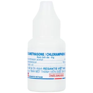 Kem bôi da Dexamethasone/Chloramphenicol điều trị chàm, vết côn trùng cắn, viêm da tiếp xúc (8g)