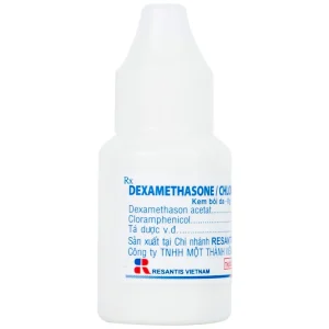 Kem bôi da Dexamethasone/Chloramphenicol điều trị chàm, vết côn trùng cắn, viêm da tiếp xúc (8g)