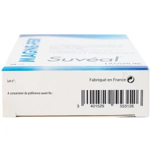 Viên uống Suvéal Magne-Fer Densmore bổ sung magie, vitamin B6 và sắt cho cơ thể (3 vỉ x 10 viên x 37g)