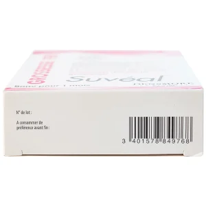 Viên uống Suvéal Grossesse Fer Densmore bổ sung Omega 3, DHA, Vitamin, khoáng chất (2 vỉ x 15 viên)