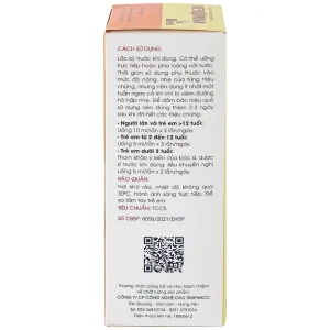 Siro Methorphan Bee Traphaco hỗ trợ giảm ho, giảm đờm, viêm họng (100ml)