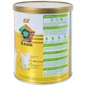 Sữa Anlene Gold 5X hương vani tăng cường sức khỏe cơ-xương-khớp dành cho người trên 40 tuổi (400g)