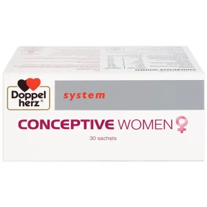 Doppelherz Conceptive Women 10g bổ sung vitamin và các vi chất dinh dưỡng (30 gói)