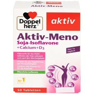 Viên uống Active-Meno Doppelherz Aktiv bổ sung isoflavone, điều hoà kinh nguyệt (30 viên)