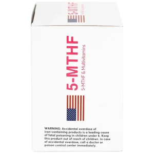 Viên uống 5-MTHF Robinson Pharma bổ sung vitamin, khoáng chất cho nữ mang thai (60 viên)