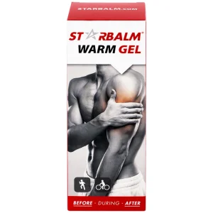 Gel làm nóng Starbalm Warm Gel thư giãn cơ, hạn chế chấn thương do vận động, mỏi cơ (100ml)
