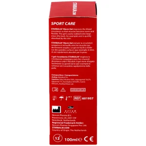 Gel làm nóng Starbalm Warm Gel thư giãn cơ, hạn chế chấn thương do vận động, mỏi cơ (100ml)