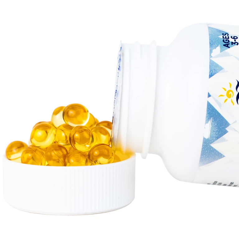 Viên nang mềm Nordic Naturals Children's DHA Strawberry Flavor tăng cường sức đề kháng, tốt cho não bộ (180 viên)