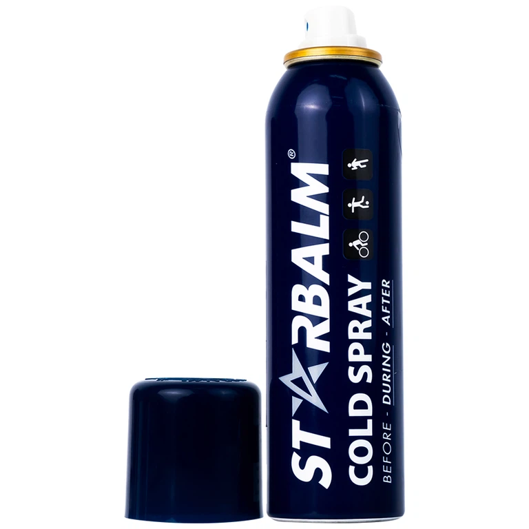 Chai xịt lạnh giảm đau sau chấn thương Starbalm Cold Spray (150ml)