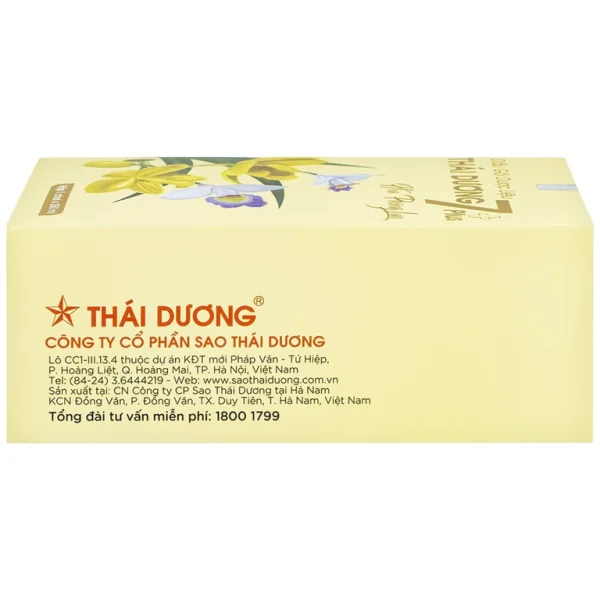 Dầu gội dược liệu Thái Dương 7 Plus Gold Sao Thái Dương sạch gàu, giảm ngứa và rụng tóc (250ml)