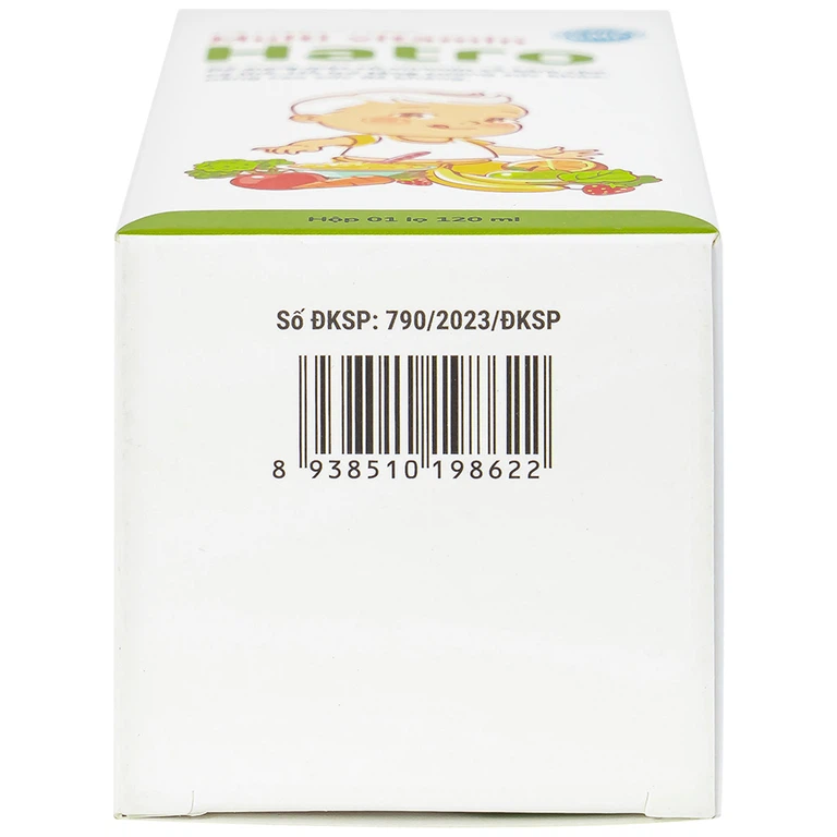 Siro Multi Vitamin Hatro hỗ trợ tăng cường sức khỏe, nâng cao sức đề kháng (120ml)