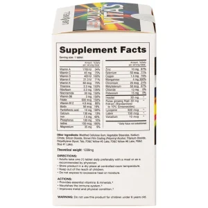 Viên nén Multi Vitas Lab Well bổ sung vitamin và khoáng chất cho cơ thể (60 viên)