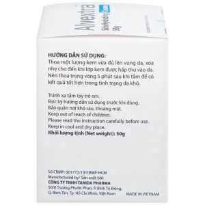 Kem Alvextra Skin Hydrating Cream Tanida dưỡng ẩm da tay, gót chân, giảm sạm da, vết thâm nám (50g)