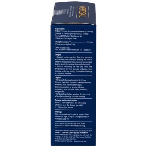 Viên uống Heposal hỗ trợ tăng cường chức năng gan, bảo vệ và phục hồi tế bào gan (3 vỉ x 10 viên)