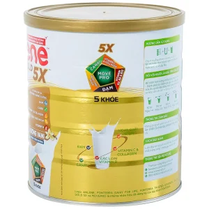 Sữa Anlene Gold 5X hương vani tăng cường sức khỏe cơ-xương-khớp dành cho người trên 40 tuổi (800g)