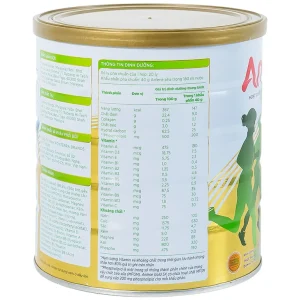 Sữa Anlene Gold 5X hương vani tăng cường sức khỏe cơ-xương-khớp dành cho người trên 40 tuổi (800g)