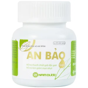 Viên uống An Bảo Gold Nam Dược hỗ trợ thanh nhiệt giải độc gan, giảm mụn nhọt (30 viên)