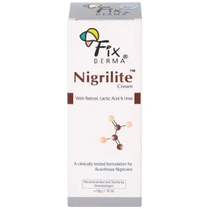 Kem dưỡng Fixderma Nigrilite Cream làm sạch tế bào da chết, mờ thâm, sáng da sẫm màu (50g)
