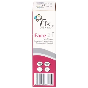 Kem dưỡng ẩm sáng da Fixderma Face21 Face Cream giúp da trắng sáng, mịn màng (50g)