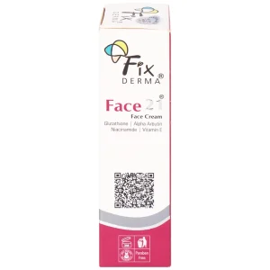 Kem dưỡng ẩm sáng da Fixderma Face21 Face Cream giúp da trắng sáng, mịn màng (50g)
