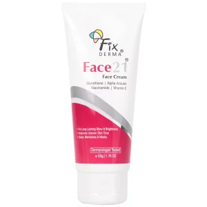 Kem dưỡng ẩm sáng da Fixderma Face21 Face Cream giúp da trắng sáng, mịn màng (50g)