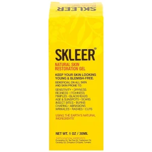 Gel Skleer Natural Skin Restoration giảm viêm, dưỡng ẩm và phục hồi da (30ml)