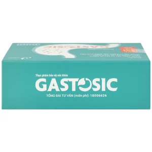 Viên uống Gastosic CVI Pharma giúp tiêu hóa tốt, bảo vệ niêm mạc dạ dày (3 vỉ x 10 viên)