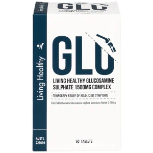 Viên uống hỗ trợ giảm viêm khớp Living Healthy Glucosamine Sulphate 1500mg Complex (60 viên)