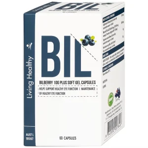 Viên uống Bilberry 10g Plus Soft Gel Capsules hỗ trợ tăng cường thị lực, chống oxy hóa (60 viên)