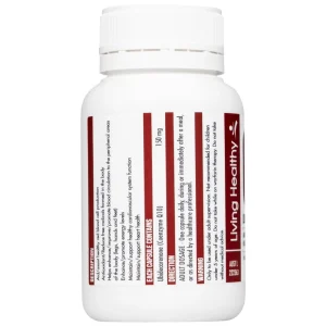 Viên uống Living Healthy CoQ10 150mg hỗ trợ tim mạch, tuần hoàn máu (60 viên)