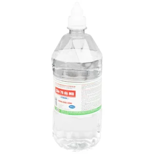 Cồn 70 độ Vĩnh Phúc dùng để diệt khuẩn dụng cụ y tế, bề mặt trong y tế (1000ml)