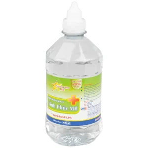 Nước muối Vĩnh Phúc Natriclorid 0.9% Smiles làm sạch răng, khử mùi hôi khoang miệng (600ml)