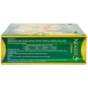 Nước Yến Sào Cao Cấp Nunest 15% Cerna bồi bổ cơ thể, tăng cường sức khỏe (6 hũ x 70ml)